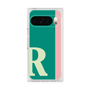 プレミアムスクエアケース［ オリジナル - initial color line - R green ］