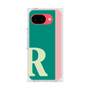プレミアムスクエアケース［ オリジナル - initial color line - R green ］