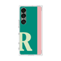 プレミアムスクエアケース［ オリジナル - initial color line - R green ］