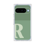 プレミアムスクエアケース［ オリジナル - initial two tone - R green ］
