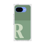 プレミアムスクエアケース［ オリジナル - initial two tone - R green ］