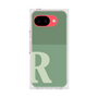 プレミアムスクエアケース［ オリジナル - initial two tone - R green ］