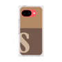 プレミアムスクエアケース［ オリジナル - initial two tone - S brown ］