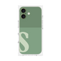 プレミアムスクエアケース［ オリジナル - initial two tone - S green ］