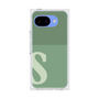 プレミアムスクエアケース［ オリジナル - initial two tone - S green ］
