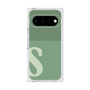 プレミアムスクエアケース［ オリジナル - initial two tone - S green ］