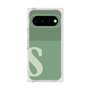 プレミアムスクエアケース［ オリジナル - initial two tone - S green ］