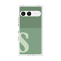 プレミアムスクエアケース［ オリジナル - initial two tone - S green ］