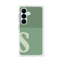 プレミアムスクエアケース［ オリジナル - initial two tone - S green ］