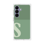 プレミアムスクエアケース［ オリジナル - initial two tone - S green ］