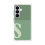 プレミアムスクエアケース［ オリジナル - initial two tone - S green ］
