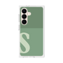 プレミアムスクエアケース［ オリジナル - initial two tone - S green ］