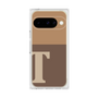 プレミアムスクエアケース［ オリジナル - initial two tone - T brown ］
