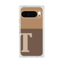 プレミアムスクエアケース［ オリジナル - initial two tone - T brown ］