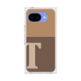 プレミアムスクエアケース［ オリジナル - initial two tone - T brown ］