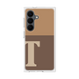 プレミアムスクエアケース［ オリジナル - initial two tone - T brown ］