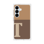 プレミアムスクエアケース［ オリジナル - initial two tone - T brown ］