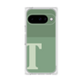プレミアムスクエアケース［ オリジナル - initial two tone - T green ］