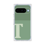 プレミアムスクエアケース［ オリジナル - initial two tone - T green ］
