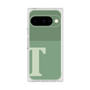 プレミアムスクエアケース［ オリジナル - initial two tone - T green ］