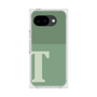 プレミアムスクエアケース［ オリジナル - initial two tone - T green ］