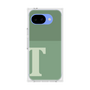 プレミアムスクエアケース［ オリジナル - initial two tone - T green ］