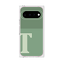 プレミアムスクエアケース［ オリジナル - initial two tone - T green ］
