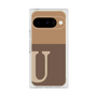 プレミアムスクエアケース［ オリジナル - initial two tone - U brown ］