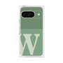 プレミアムスクエアケース［ オリジナル - initial two tone - W green ］