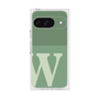 プレミアムスクエアケース［ オリジナル - initial two tone - W green ］
