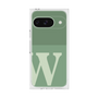 プレミアムスクエアケース［ オリジナル - initial two tone - W green ］