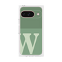 プレミアムスクエアケース［ オリジナル - initial two tone - W green ］