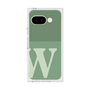 プレミアムスクエアケース［ オリジナル - initial two tone - W green ］