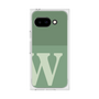 プレミアムスクエアケース［ オリジナル - initial two tone - W green ］