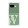 プレミアムスクエアケース［ オリジナル - initial two tone - W green ］