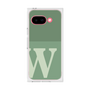 プレミアムスクエアケース［ オリジナル - initial two tone - W green ］