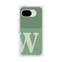 プレミアムスクエアケース［ オリジナル - initial two tone - W green ］
