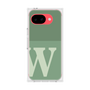 プレミアムスクエアケース［ オリジナル - initial two tone - W green ］