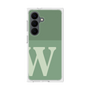 プレミアムスクエアケース［ オリジナル - initial two tone - W green ］