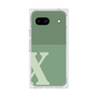 プレミアムスクエアケース［ オリジナル - initial two tone - X green ］