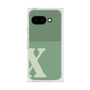 プレミアムスクエアケース［ オリジナル - initial two tone - X green ］