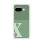 プレミアムスクエアケース［ オリジナル - initial two tone - X green ］