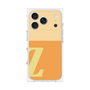 プレミアムスクエアケース［ オリジナル - initial two tone - Z orange ］