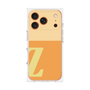 プレミアムスクエアケース［ オリジナル - initial two tone - Z orange ］