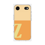 プレミアムスクエアケース［ オリジナル - initial two tone - Z orange ］