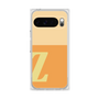 プレミアムスクエアケース［ オリジナル - initial two tone - Z orange ］