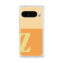 プレミアムスクエアケース［ オリジナル - initial two tone - Z orange ］
