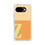 プレミアムスクエアケース［ オリジナル - initial two tone - Z orange ］