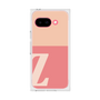 プレミアムスクエアケース［ オリジナル - initial two tone - Z pink ］