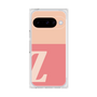プレミアムスクエアケース［ オリジナル - initial two tone - Z pink ］